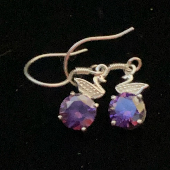 Swan earrings - Picture 4 of 4